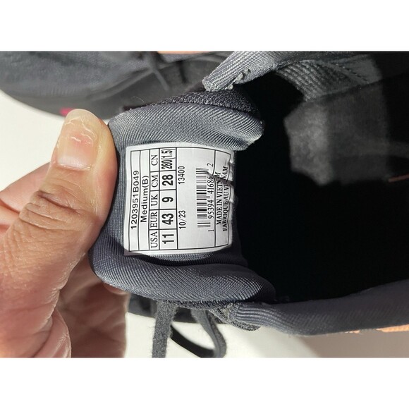 Brooks Ghost Max Womens 11 Black Athletic Running Walking Shoes Sneakers - Picture 6 of 10